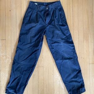 Vintage Docker’s Navy Pleated Pants